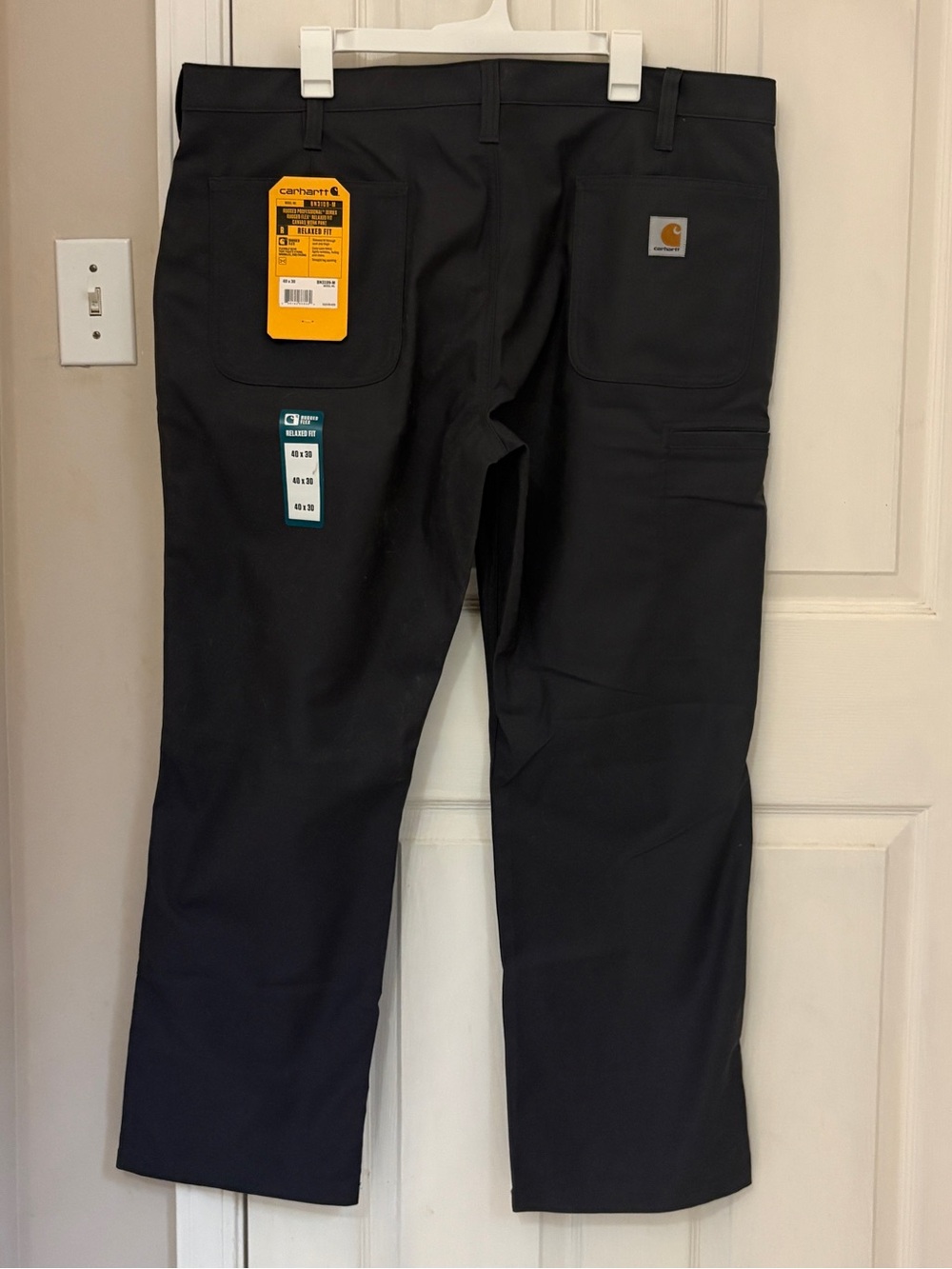 NWT!! Carhartt Professional Series  Rugged Flex Relaxed Fit Canvas Work Pant - Picture 8 of 12